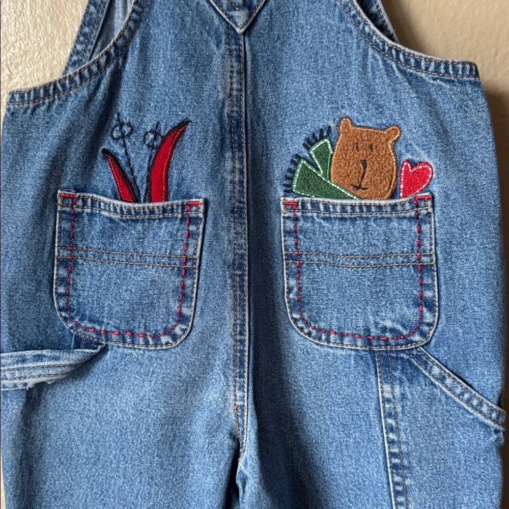 Vintage GAP Baby Blue Denim Overalls